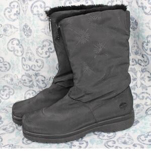 Totes Black Boots Totes‎ Staride Mid Calf Boot Womens Size 8M